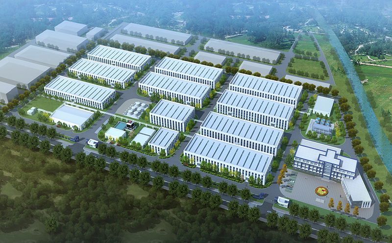 青島上惠新材料科技有限公司—千噸級(jí)高品質(zhì)納米粉體材料產(chǎn)業(yè)化項(xiàng)目—鳥瞰圖